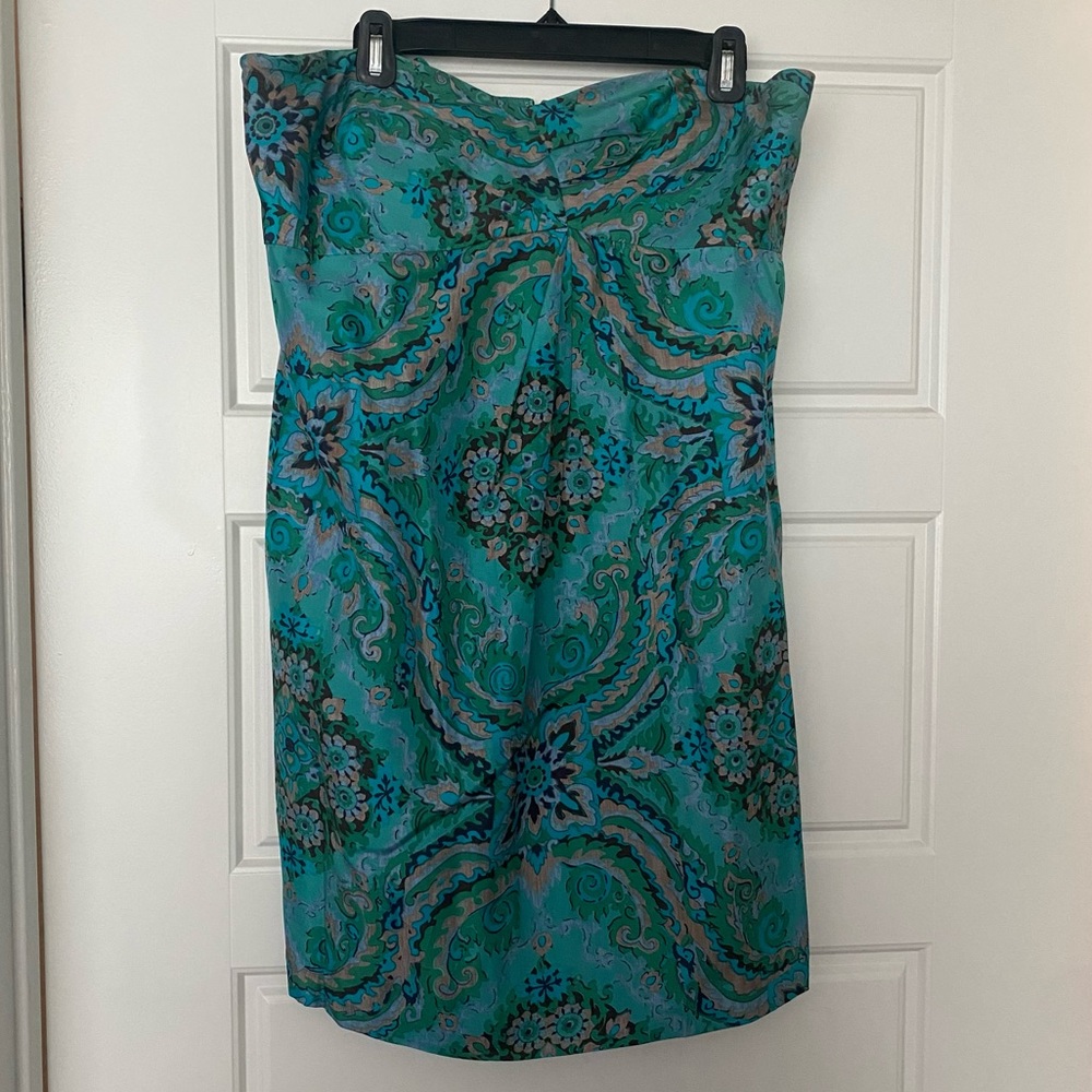 J CREW strapless dress